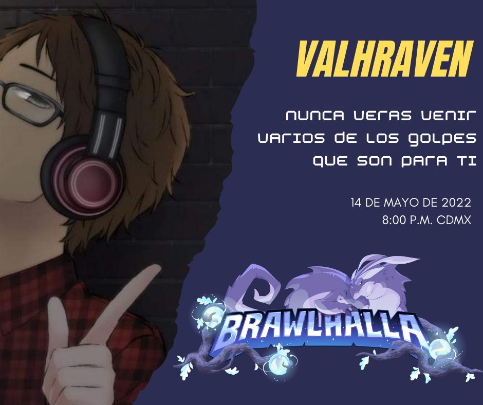 W4ld0x's tweet photo. Tal cual como un ninja, aparece y hara su movimiento cuando le dara la victoria, asi que tengan cuidado @CarlosJ3271 #Brawlhalla https://t.co/fZ9qyUSp3J