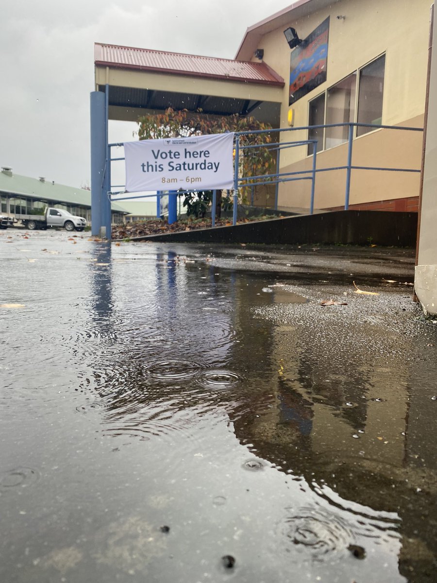 jamesdunlevie's tweet photo. Just voted in the Huon, soggy democracy rules!
#politas #legco #legcoelection
@abchobart https://t.co/sWpEcW5Too