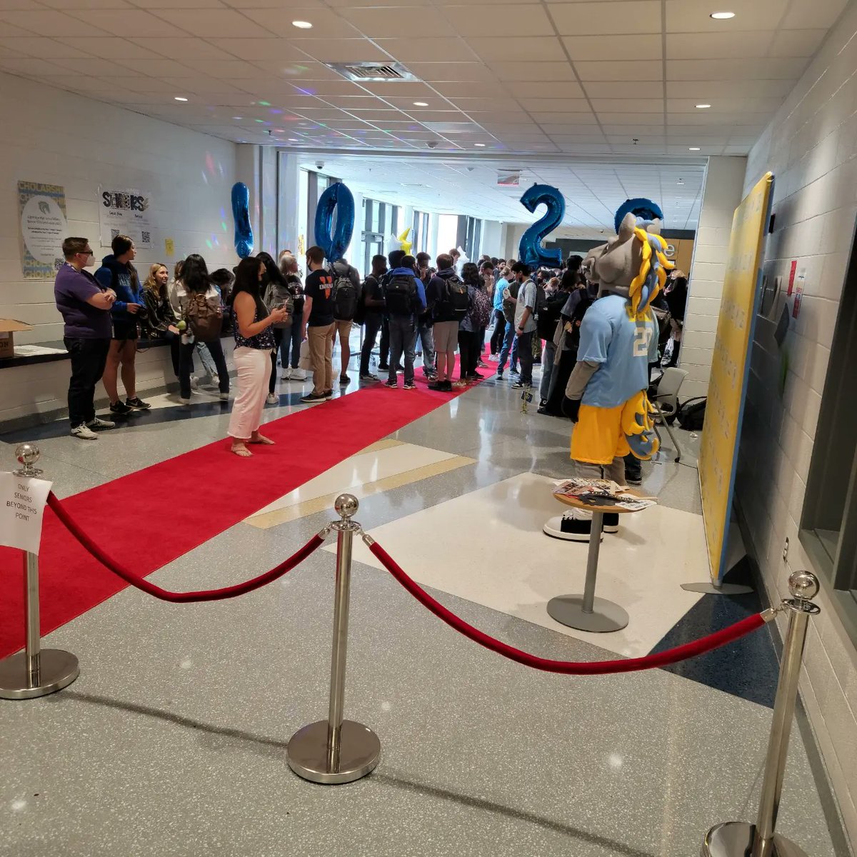 Lewis_FJL's tweet photo. What a week we had @lightridge_lcps celebrating our Senior class decision day and our awesome teachers for making it possible.  We appreciate our staff and students.  Together,  we light the way! https://t.co/aPetaxGrSn