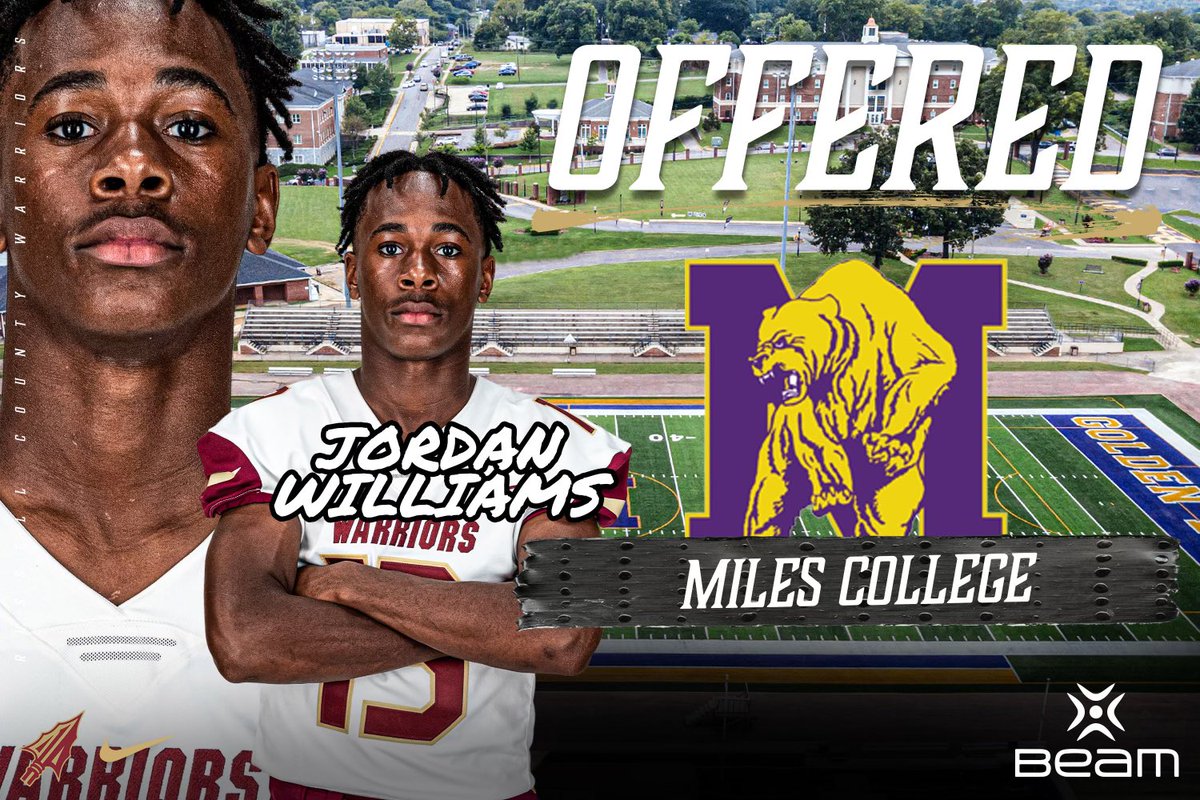 RCWarriorsFB's tweet photo. Congratulations to @JordanWill_13 on his 1st Offer from @miles_football 🥇

#RiseUp  🍢  #Ru22ellCounty  🏈 https://t.co/dxCCPdsKSa
