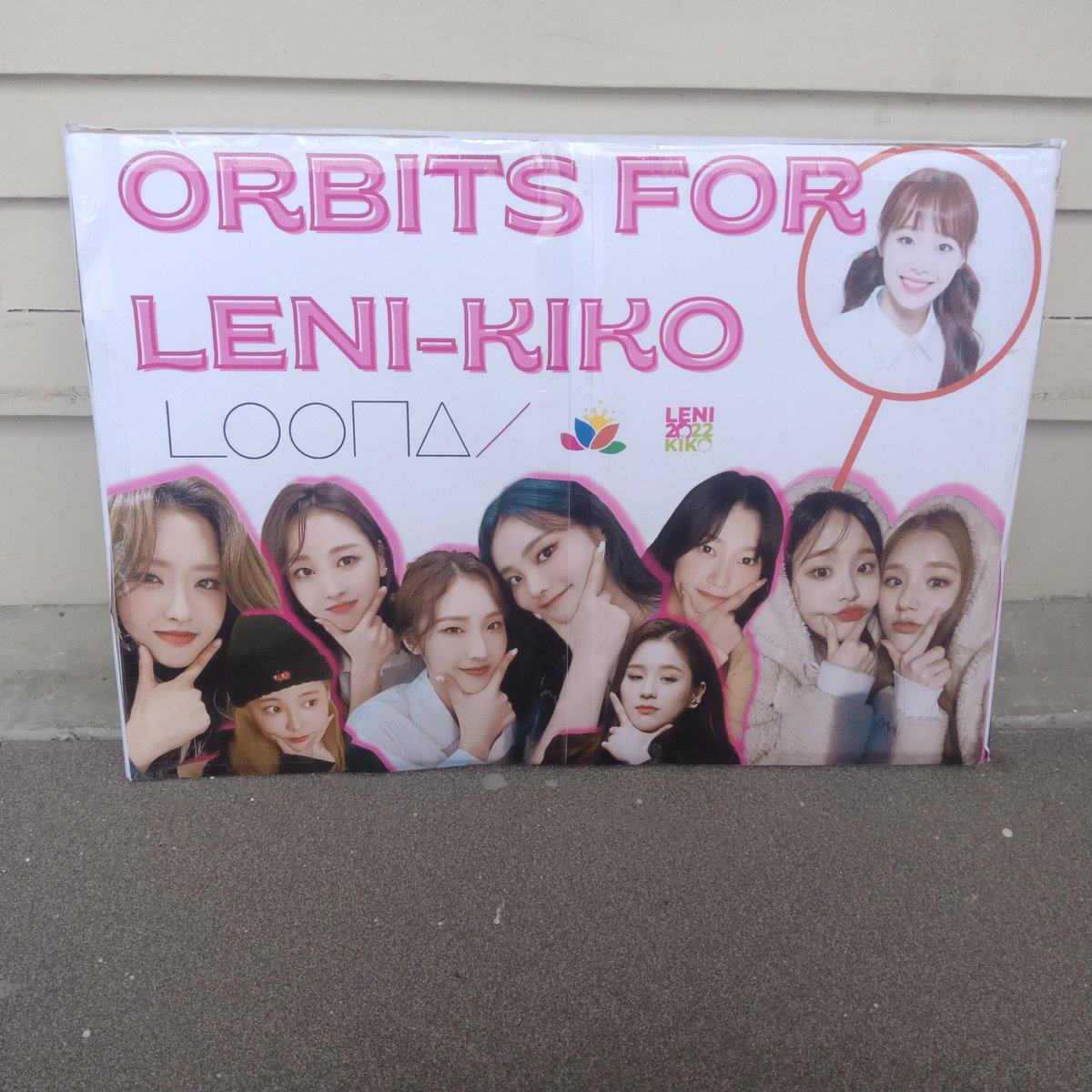YV3S00's tweet photo. maghahanap nanaman tayo ng orbits for today's rally 

#Ipana10NatinParaSaLahat 
#MitingDeAvance #MakatiIsPink #Orbits4Leni #Orbits4LeniKiko #KpopStansForLeni @loonatheph https://t.co/MAuiROkl7W