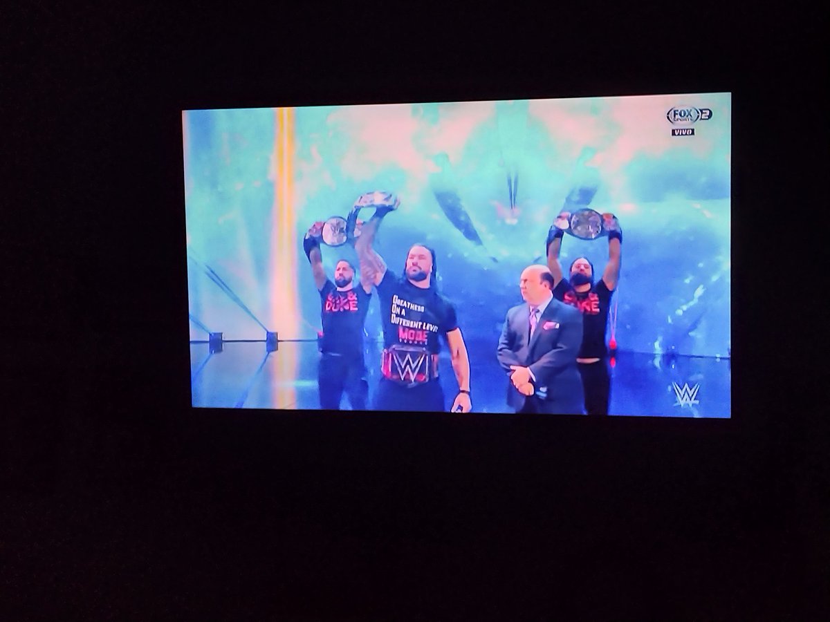 KarenJaneth24's tweet photo. El Linaje ☝🏻 #TeamLinaje #TeamReigns #TeamUsos #Wwe #SmackDown https://t.co/TP5V9QlUWu