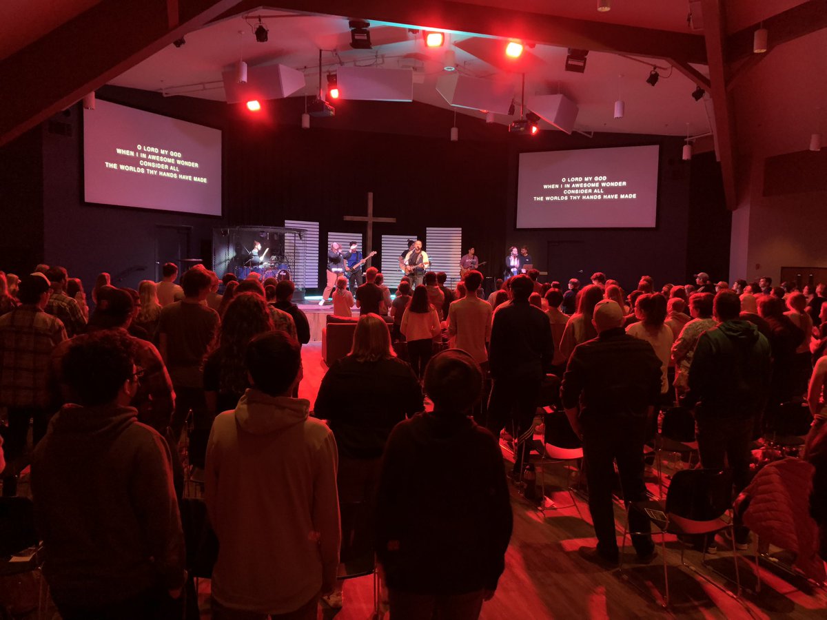 Proud to worship with <a href="/sendnetwork/">Send Network</a> church <a href="/resonate_church/">Resonate Church</a> worship team at NWBC student conference this weekend!