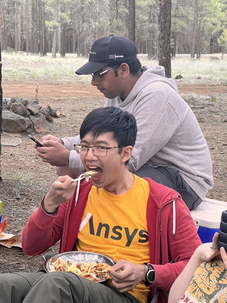 hirainspace's tweet photo. The proper way to eat tacos while camping is with a fork and knife @jinthespaceguy #PS9605 https://t.co/ps1sPQ8bci
