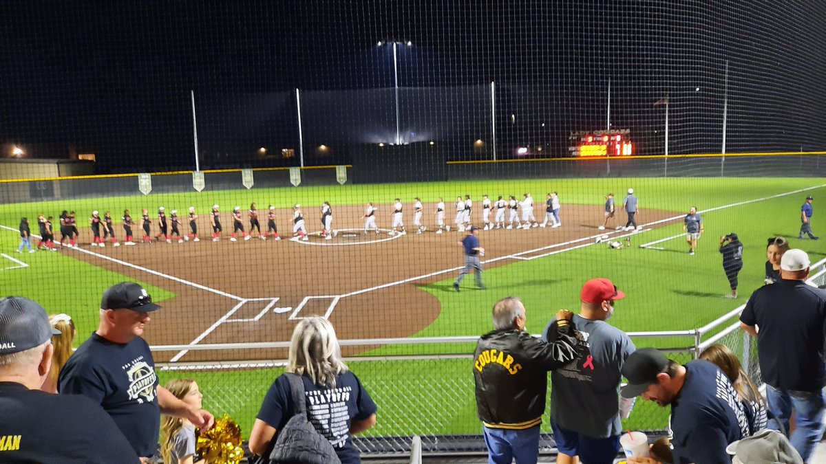 david_wolmanFWS's tweet photo. Final: The Colony 9, Creekview 1

@tamyawaiters: 15K, R, 2H, 2 B, CG

@k_moeller2023: 2-R HR, RBI double

Leanna Guerra: 2-R HR

Creekview's Kaelani Rogers 2B, HR

@TCougarSoftball advances to regional quarterfinals. https://t.co/d9kGq6ArwG