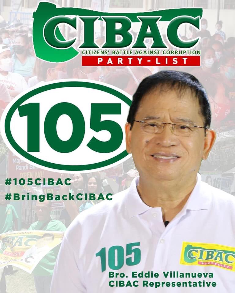 CIBAC_PartyList's tweet photo. Walang iwanan, hanggang sa huling araw ng kampanya! Sama-sama at sabay-sabay po nating ipagsigawan: #BringBackCIBAC!

#105CIBAC https://t.co/obTHqUKkD0