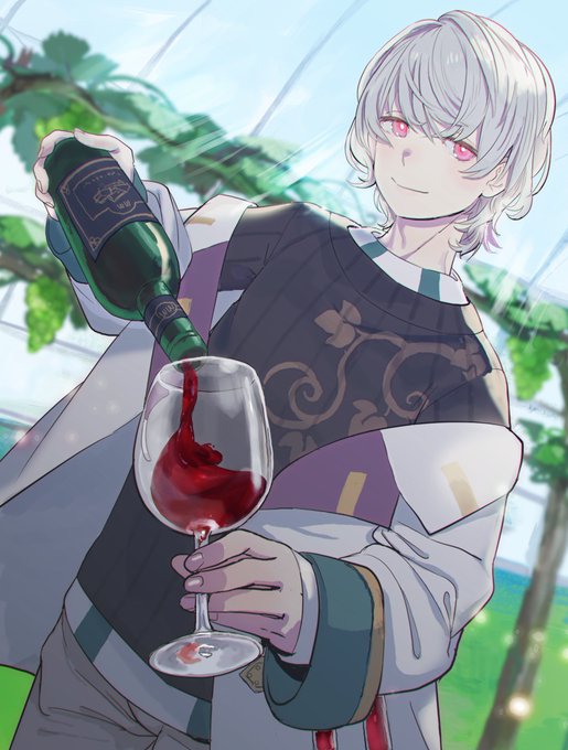 これは現在MAHA5JAPANオーディションで絶賛頑張り中Vtuberの京都みこさんのファンアート。新規就農ぶどう農家Vtuberでワイナリーを目指すという 10年かかりそうな茨の道を歩んでいるのが気になって気になって応援してる。柔らかな物腰と声が魅力的 あとAPEXが異様にうまい #みやこみ 