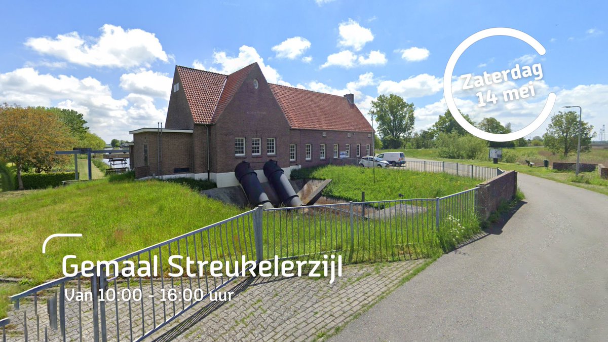 WDODelta's tweet photo. Volgende week is het de nationale molen- en gemalendag! Wij openen daarom op zaterdag 14 mei de deuren van vier van onze gemalen: #Zedemuden, #Stroink, #Streukelerzijl en #Veneriete. Bij welk #gemaal ga jij een kijkje nemen? 👍💦 Meer info: https://t.co/Og0EVynDLp https://t.co/GO3aLT0TPU