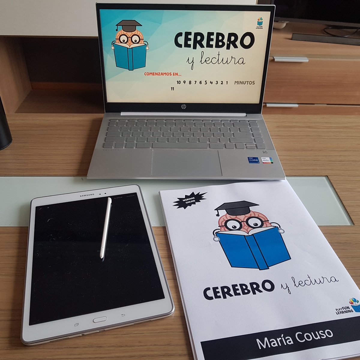 Tras Cerebro y Juego, llega Cerebro y lectura. Y no será la última. Formaciones que valen la pena para seguir creciendo.