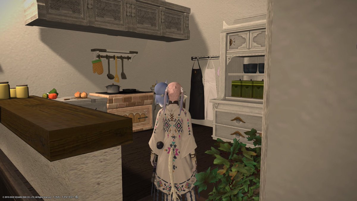LiaFFXIV's tweet photo. #FFXIVFirstBuild My partner got his first house, I remember looking at all these videos &amp; I was soooooo inspired by @rhapsodoodle I love her cute vanity space. I really wanted to create a home that my partner &amp; I could be proud of since we weren't living in good conditions IRL https://t.co/ESs2oRJuyT