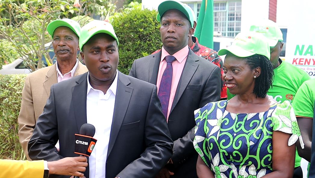 PLPartyKenya's tweet photo. The NARC Kenya Party agrees with Mr Gathonjia GG that it is time to give the people of Bahati constituency of Nakuru County a transformative leadership. He is ready to deliver a win on a NARC Kenya ticket. We are ready!
@MarthaKarua 
#uongozibora
#inawezekana https://t.co/6N4HP9C8JT