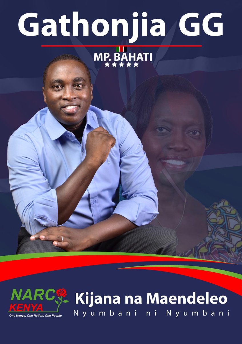 PLPartyKenya's tweet photo. The NARC Kenya Party agrees with Mr Gathonjia GG that it is time to give the people of Bahati constituency of Nakuru County a transformative leadership. He is ready to deliver a win on a NARC Kenya ticket. We are ready!
@MarthaKarua 
#uongozibora
#inawezekana https://t.co/6N4HP9C8JT