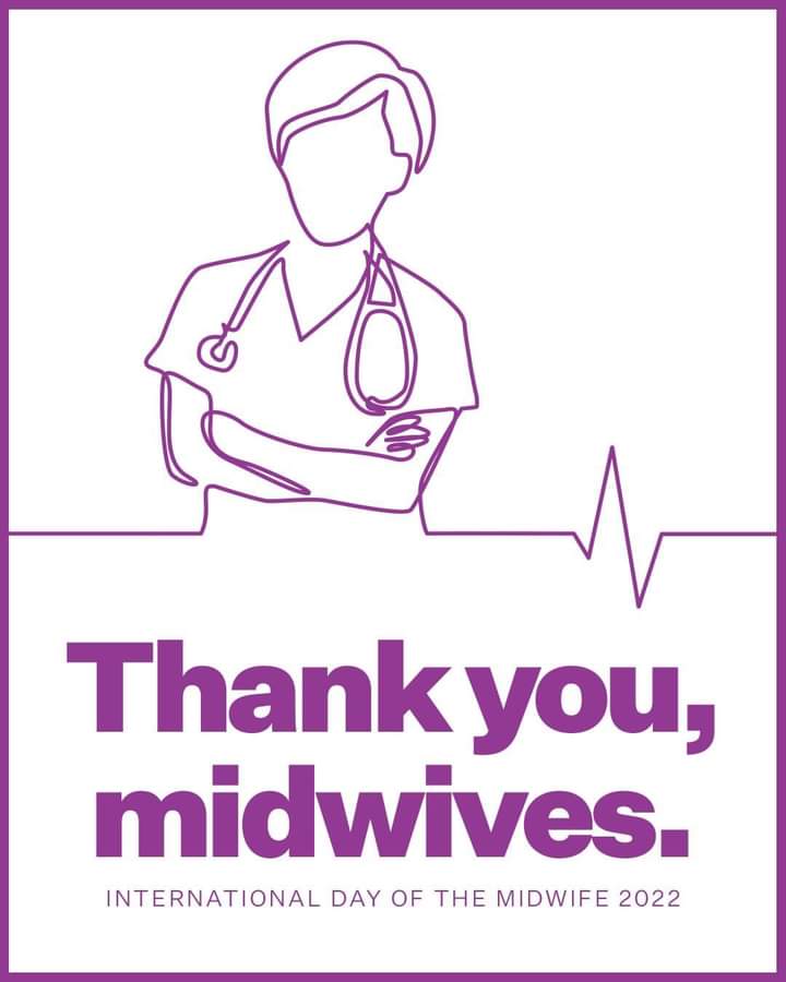 5th, May.
We join the rest of the world to celebrate the #InternationalDayOfMidwives
#ForModelHealthProfessionals