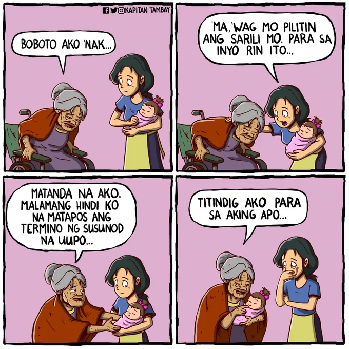 Tindig para sa kinabukasan. 