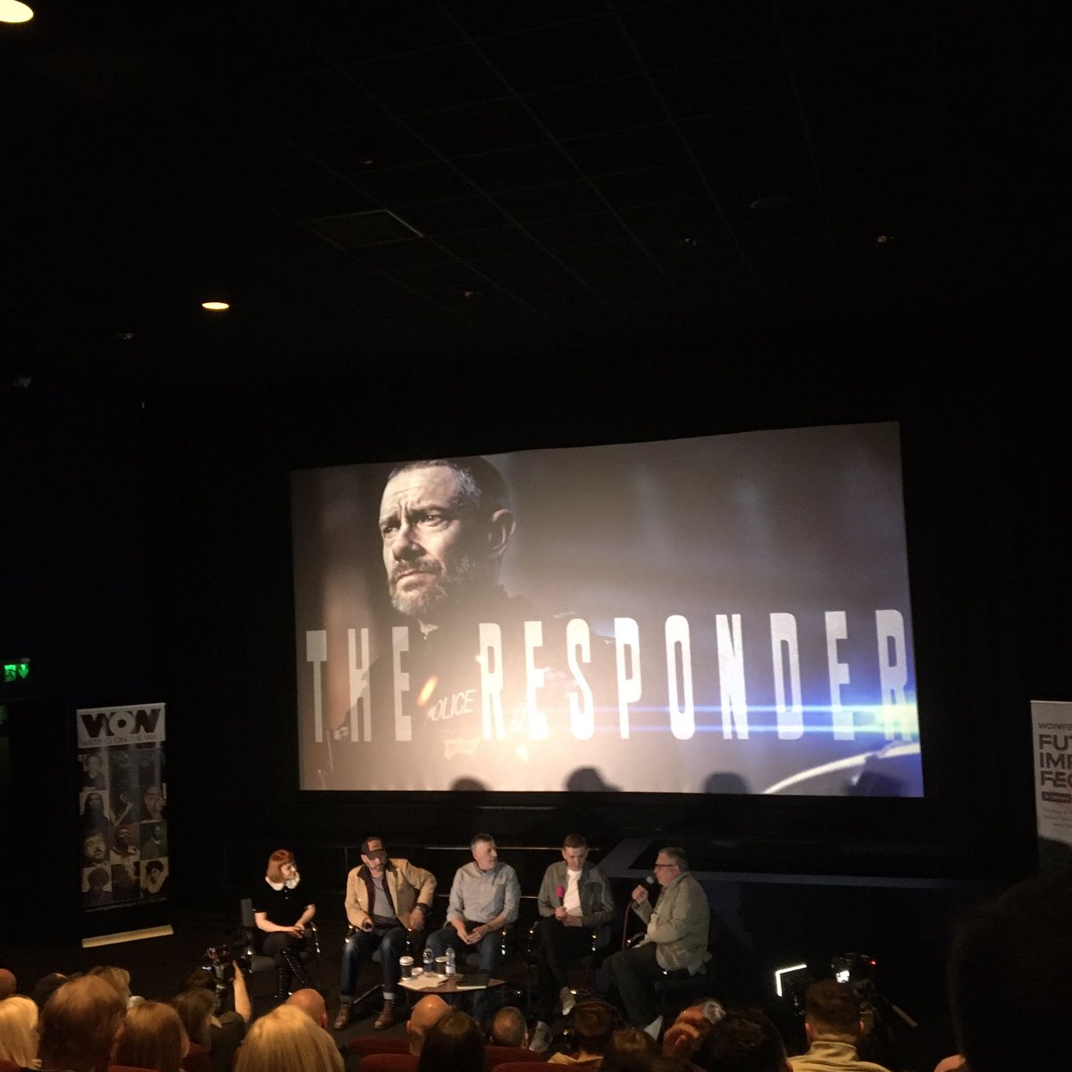 Not sure of the collective noun for a group of talented working class creatives but this is what it looks like.
<a href="/wowfest/">Writing on the Wall</a> hosted an incredible evening with responder writer <a href="/tonyshoey/">Tony Schumacher</a> and <a href="/MarkWomack61/">Mark Womack</a> <a href="/Phil_McGuinness/">Philip S. McGuinness</a> and Christine Tremarco. Great Q&amp;A <a href="/mgmcquillan/">Martin McQuillan</a> <a href="/edgehillice/">Edge Hill ICE</a>