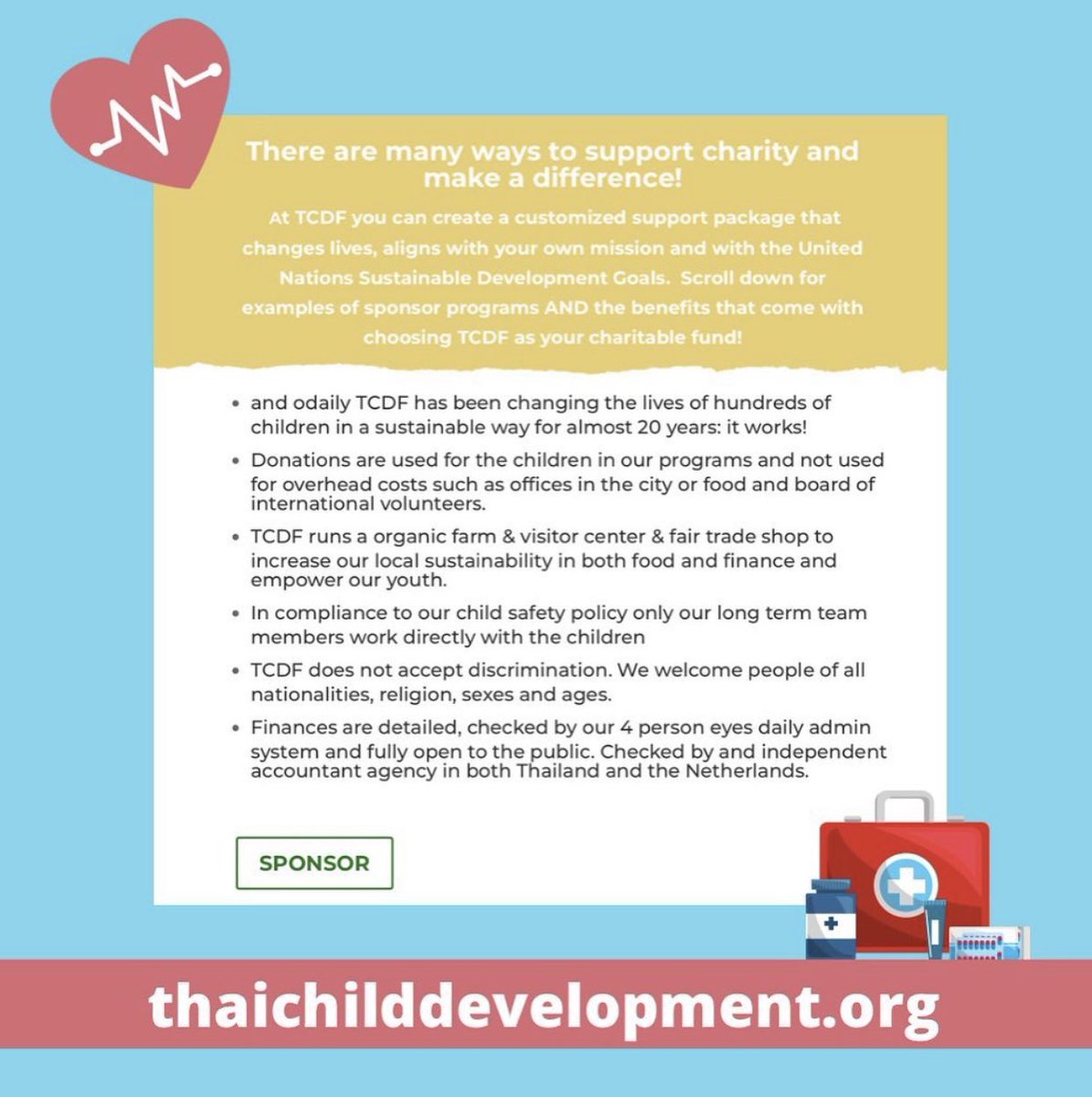 tcdf_tweet's tweet photo. TCDF pays for all the medical needs each student under its care using the best possible treatment they can find and afford. To help TCDF access more newer and effective treatment, you can always head to the TCDF’s website and donate for medical supplies. #versoschool #donate https://t.co/7lwawbEvRZ