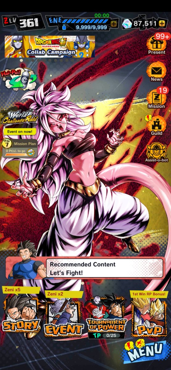 NamelesCreature's tweet photo. @DB_Legends No new regens, I'm skip 4th anniversary... https://t.co/b25DD4EedE