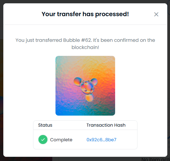 MagicBubbleNFT's tweet photo. @BriennaC7 Congrats! 🎉🎉🎉🎉 https://t.co/kIqoEQR5NZ