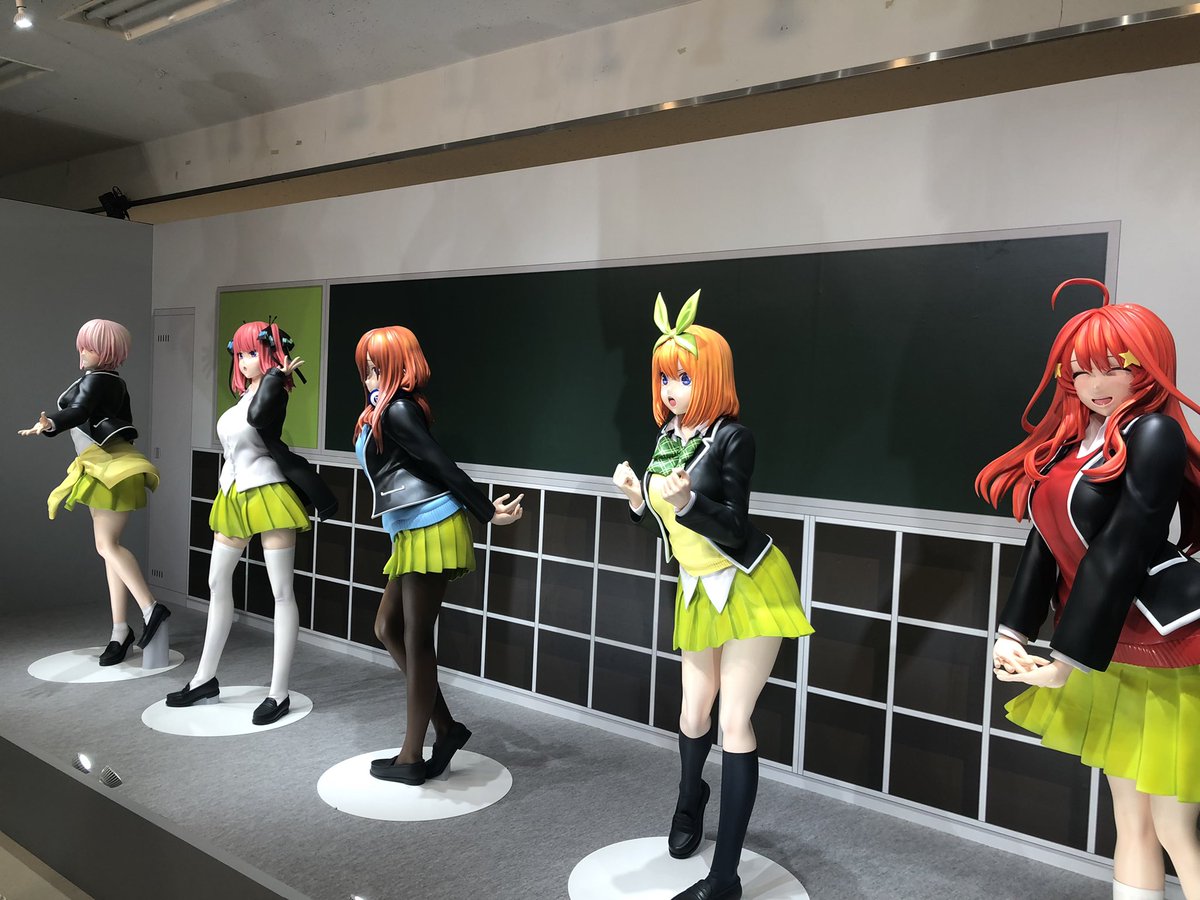 gotoubun0085's tweet photo. 五等分の花嫁展行ってきましたっ。めっちゃ楽しかったぞい！
#五等分の花嫁展 https://t.co/MpamVCPH8Y