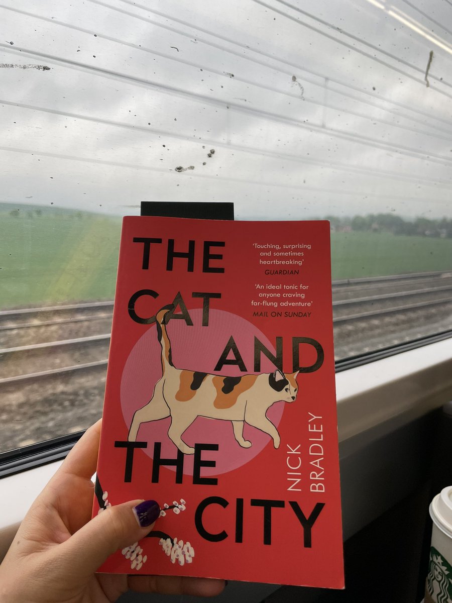 razanhadid's tweet photo. Reading this by @nasubijutsu on my way to @MalvernShows hopefully will meet @TheMontyDon 💛 https://t.co/wzH4GZiZ0p