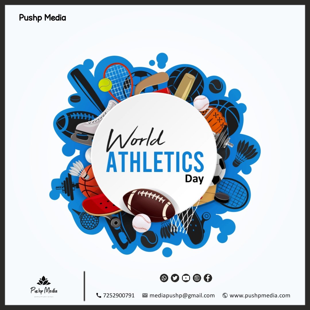 Pushp_Media's tweet photo. #WorldAthleticsDay
#PushpMedia #advertising #DigitalMarketingServices #digitalmarketingagency #DigitalIndia #GraphicDesigner #Banners https://t.co/9HmzIbTSbc