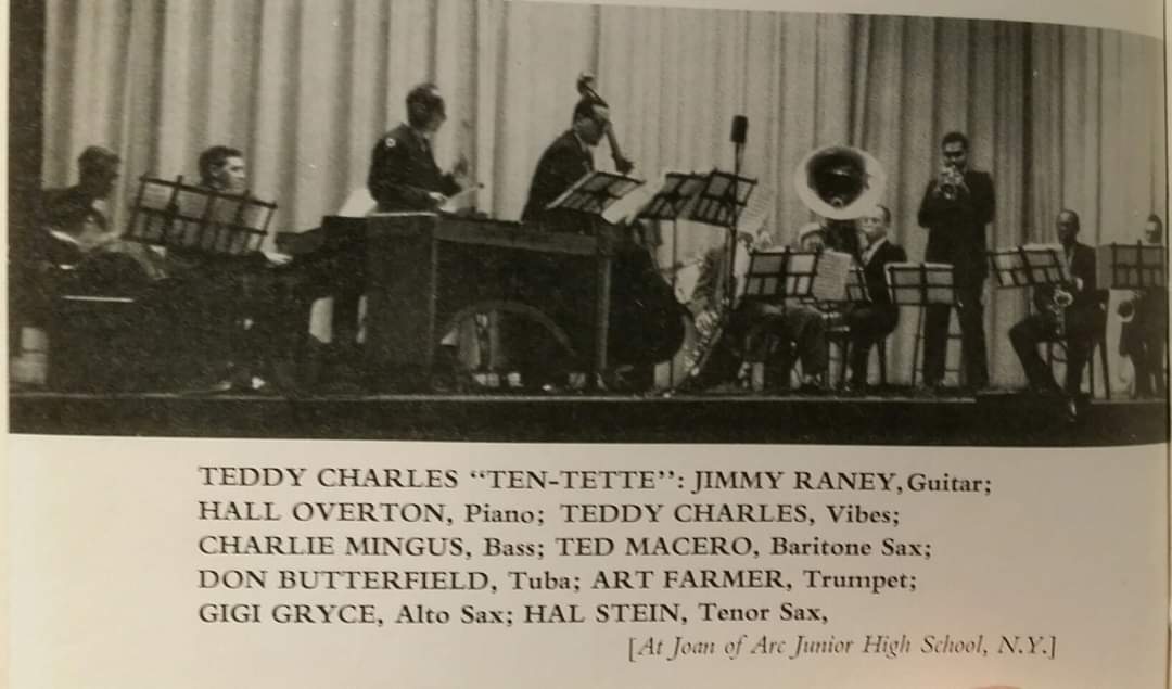 fer_urbina's tweet photo. En el #Mingus100 de @clubdejazzradio hablábamos del #JazzWorkshop. La foto de Don Schlitten es del bolo encabezado por Teddy Charles y relatado en la bío de Gigi Gryce (el disco Atlantic es este:  https://t.co/OHpbgt8y7j). 
[El programa: https://t.co/dTr2A5XFlq]
17/ https://t.co/th6kmYnCoN