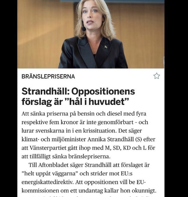 JohanIngero's tweet photo. Du får gärna berätta mer om den här lilla u-svängen, @strandhall. Du som är så kunnig! https://t.co/e1WzT2E6yd