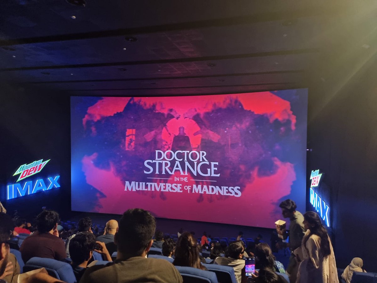drhasanzahid's tweet photo. #DoctorStrange in the Multiverse of Madness was written, and directed by comic book nerds, science fiction geeks, and cinema lovers and it shines through in every single second.

Above all, the strongest Avenger debate is over #WandaMaximoff https://t.co/Cz6mEmg02O