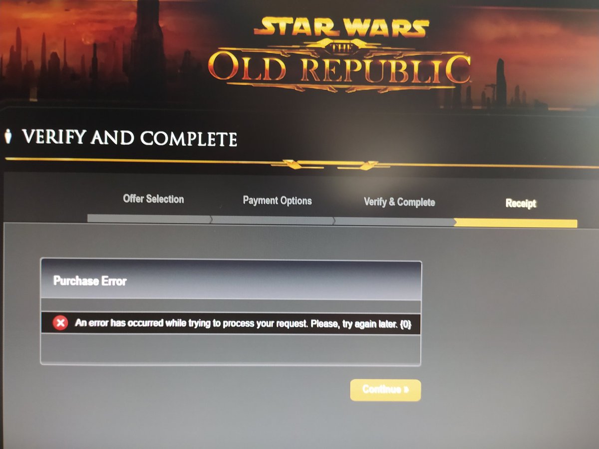 Janee_cz's tweet photo. @SWTOR
I can't subscribe, it's that in my side or is there some issue on your side? https://t.co/1RWDHS4CsK
