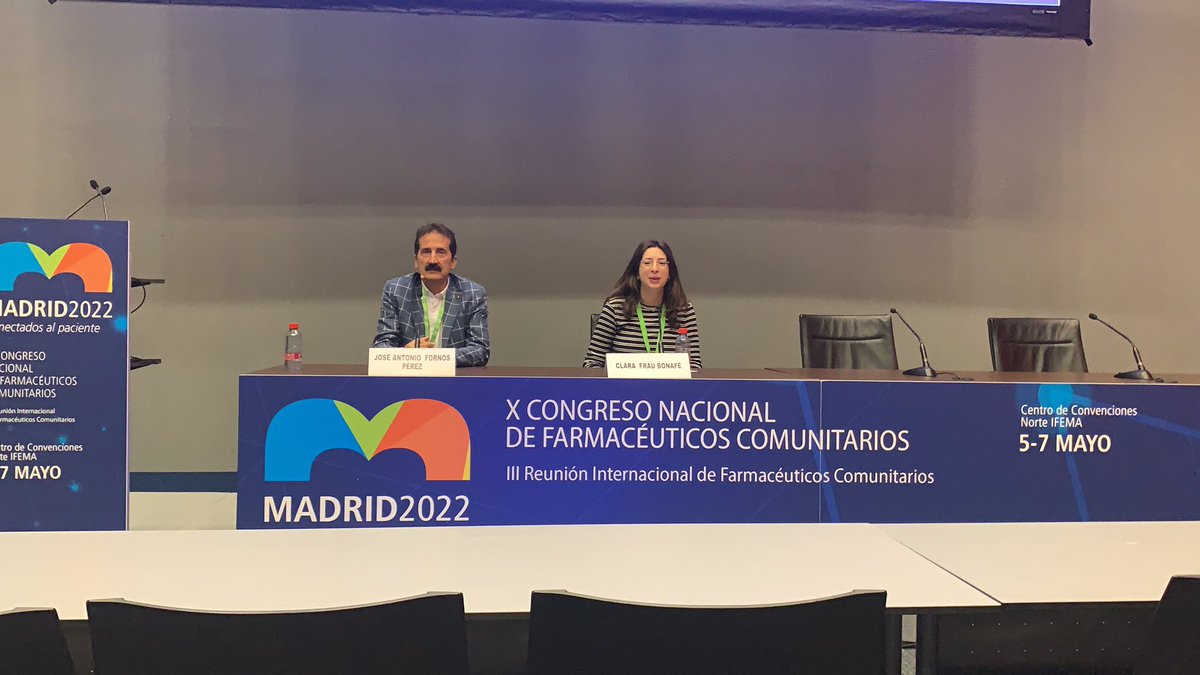 Empezamos el último dia de congreso! <a href="/clara_frau/">Clara Frau Bonafè</a> <a href="/PepeFornosPerez/">Pepe</a> Cooperación internacional! <a href="/Congreso_SEFAC/">Congreso_SEFAC</a> #SEFAC2022