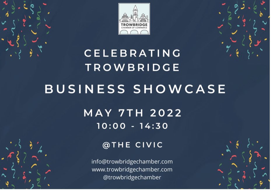 Today Celebrating Trowbridge @TrowbridgeCivic @TrowTownHall is a fun event promoting many business members and lots of our community groups and Lebanese food @MonahansAccount @WittyEvents @HigosInsurance @WeaversMarket @WafaaPowell @BluebirdCareSW @Shinegroupclean