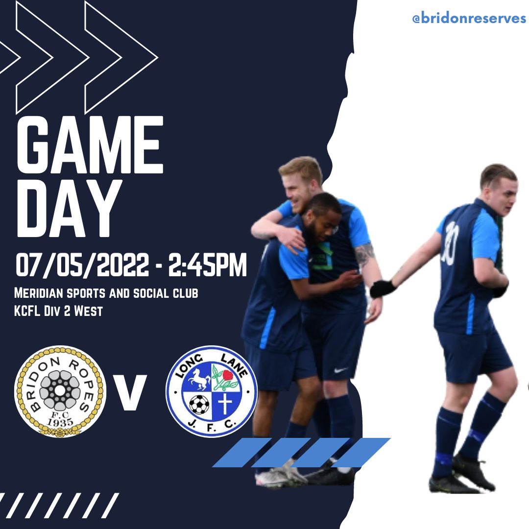 Last game of the season. Feels more like a cup final. A win will secure the title at the first attempt in Div 2 west. A win for our opponents <a href="/LL1sts/">Long Lane</a> will do the same for them. Been a fantastic season for both teams. Should be a great game and turnout. 

@KCFL_News #UpTheRopes