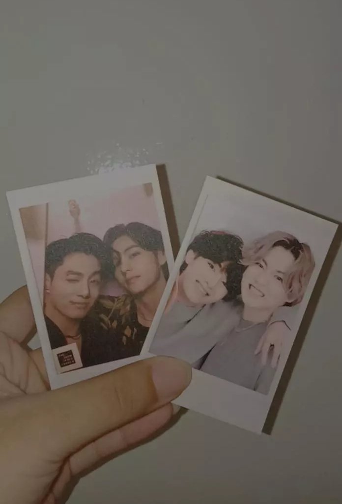jkthvxnte's tweet photo. it's taebear! Thank you for selling, @babiemochiiiii! Thank you for also fulfilling my request by making taekook pola! Also, thank you for the secure packaging and additional freebies! @jeonparrk_ #fromkeyra 💜 https://t.co/k5Wd8bzhBK