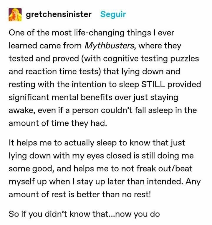 Yheela's tweet image. All rest is good rest.