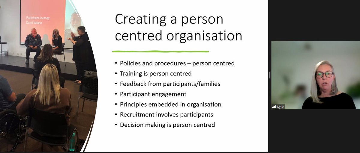 THINKFULLY_'s tweet photo. Person-Centred practice and cute pooches - 2 of my favourite things in the final session of #ASSBI2022 by Kylie Smith. Great to see this embraced by Lifetime Support Authority and speaks to the person-driven approach we're using in #PBSplus @PBSPlusProject
https://t.co/kobBOH3Obw https://t.co/JJBRnlpAIT