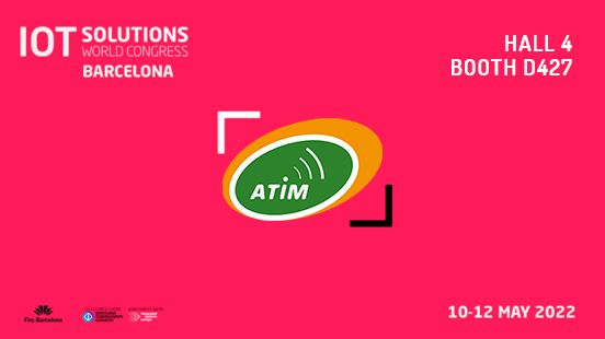 [📣🪧] [IOT Solutions World Congress]

Next week, we will be present in #Barcelona at the IoT Solutions World Congress [#iotswc22].

Register and come meet our experts
🗓️ May 10-12, 2022
📌 Hall 4 - Stand D427 | Fira Barcelona
🎫 lnkd.in/eNVysTae