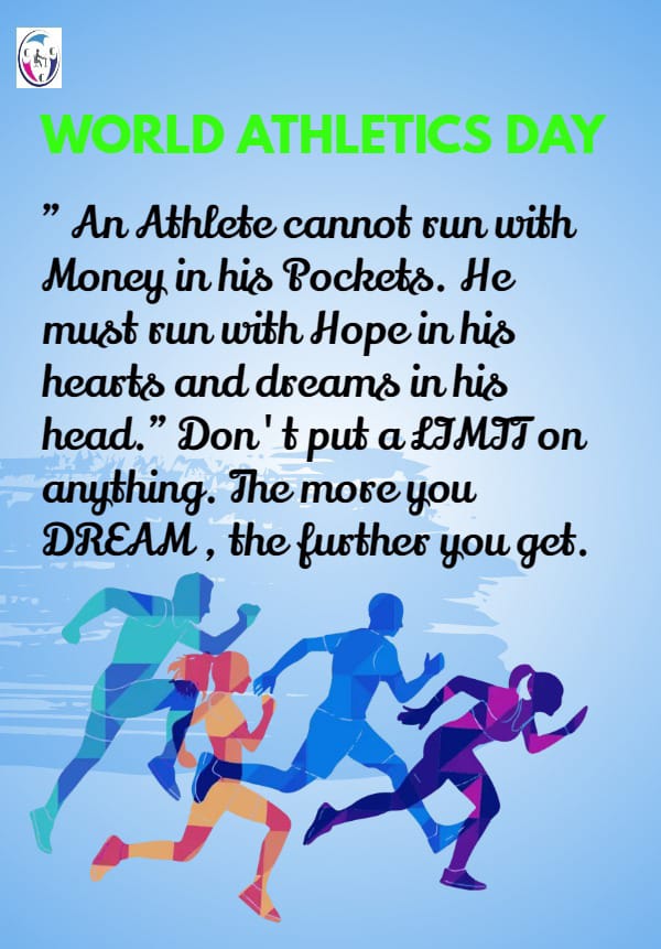 CorrectChoiceC3's tweet photo. Hello Folks!!!

Happy World Athletics Day...🏃‍♀️🏃‍♂️🏅🏆 https://t.co/WtXOhAKJvt