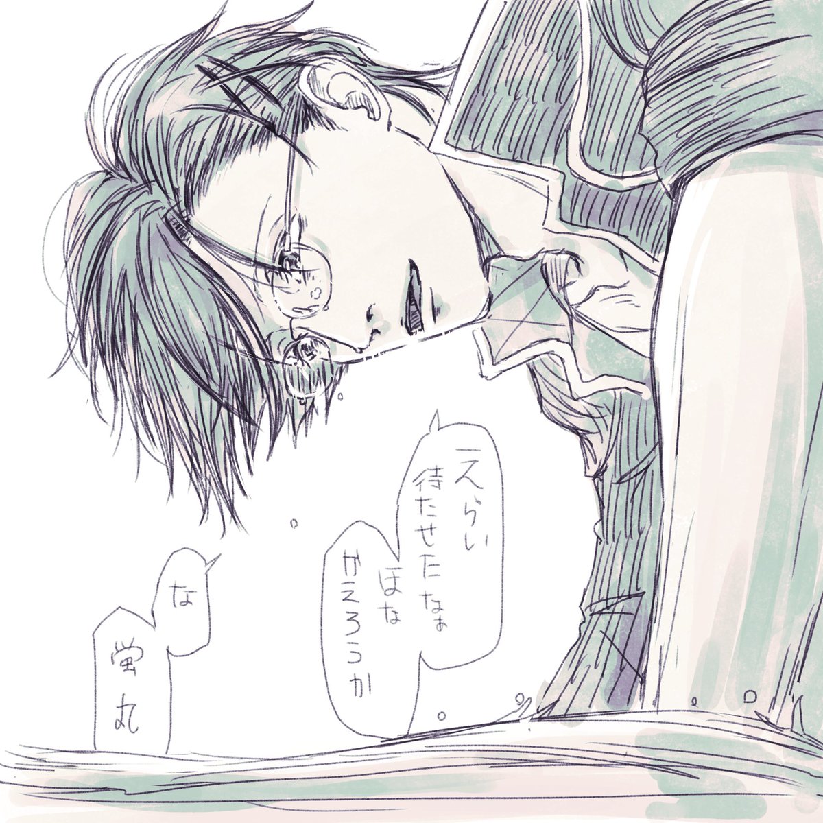 #画力変化ビフォーアフター
左:6年ぐらい前 右:今年
やっと顔がかけるようになりました🫠 