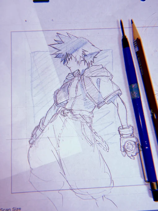 ソラ #kingdomhearts #fanart #doodle #落書き 