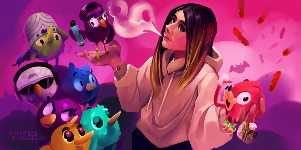 yali_manel's tweet photo. 🌿Ilustración para @samyriveratv lo pasamos increíble en directo, conocí una comunidad muy amorosa de pollitos. Sin ellos no sería posible tanto detalle TQM! Que lo disfrutes. Si deseas algo a futuro, ya sabes! 😳🐥 https://t.co/58K0KQQEyN
