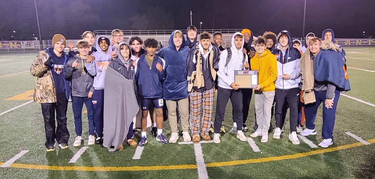 The Harrison Boys are your NCC champs for a 4th straight year! Great job Raiders!