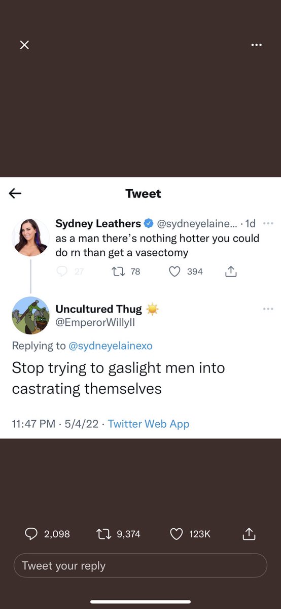 justtired98's tweet photo. If you castrate yourself because of this tweet, thank you.
#FML
#ThisIsNotAThing https://t.co/7w5dgyzl9H