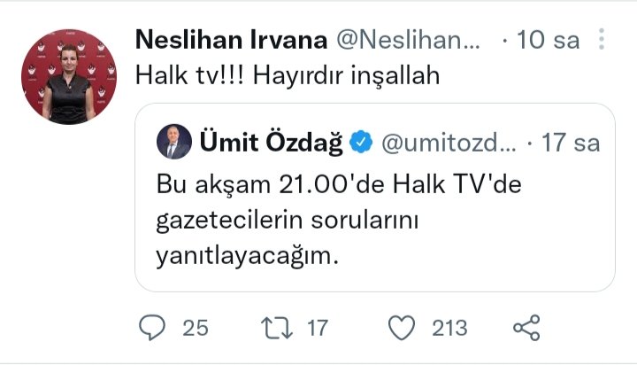 Bu kadın malum kabadayının(!) Çankaya ilçe başkanıymış ! 
Ve daha yaptıkları şovun akşamına halk düşmanı televizyonuna çağrılmalarının hayrını,şerrini anlamamış.
Ha bunlar siyasetçi bir de...
yersen tabi