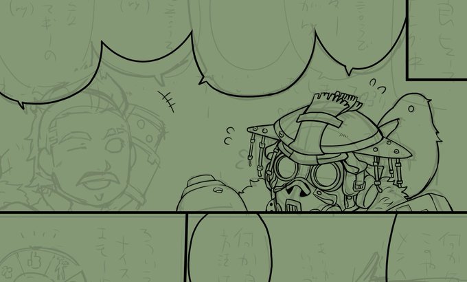 顔漫画なのに顔の情報量が多すぎるんですよ 