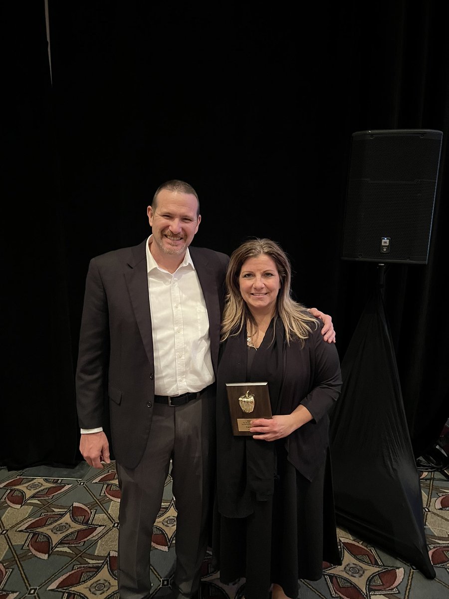 MrFishFLW's tweet photo. Congratulations to Carrie Clark on a well deserved “Teacher of the Year” award. WAWM was well represented. @MMABSE #wawmproud @FLWWILDCATS https://t.co/P1iyvUcFg1