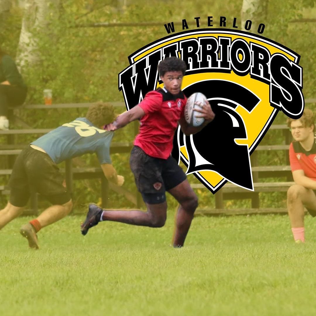WlooMRug's tweet photo. The Warriors men’s rugby team is excited to announce Balmy Beach standout, Thomas Richards to the program. Thomas’ Rugby Resume, includes experiences at: Rugby Ontario Junior Arrows Academy. We’re excited to see Thomas in the Black and Gold.
#GutsBeforeGlory #GoBlackGoGold https://t.co/uDRu3Ieq9I