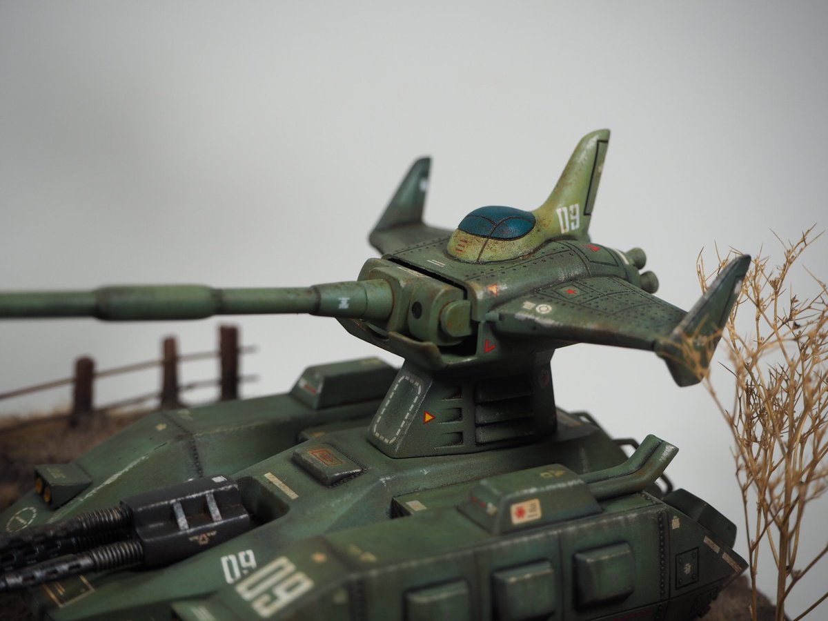 HobbyLifeStudio's tweet photo. Classic 1/144 Magella Attack
"Military War"
Finished!!
Magella Attack details
More pictures at my Facebook page
#Gunpla #ガンプラ #Plamo #プラモ #Modelkits #機動戦士ガンダム #MobileSuitGundam #MagellaAttack #Bandai #Diorama #ジオラマ https://t.co/Xm5OfmsN0Y