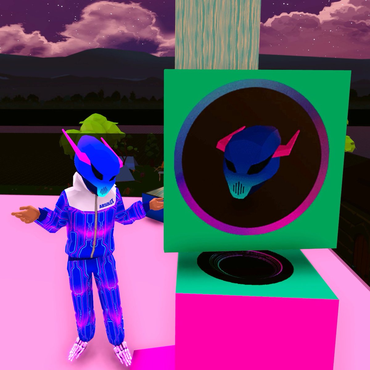 twotoneDCL's tweet image. Day 6 : Your Favorite Outfit. 📸 My most recent fit from memorable release party events in @decentraland 💯🎉

💧Cosmic Skull Helmet @FractaliaPortal
💧Futuristic Puffer x Neo-Raver Pants @AbsolutUS
💧Legendary Bare Bone Feet @offcollection

@QuantumXe487 #QxG30