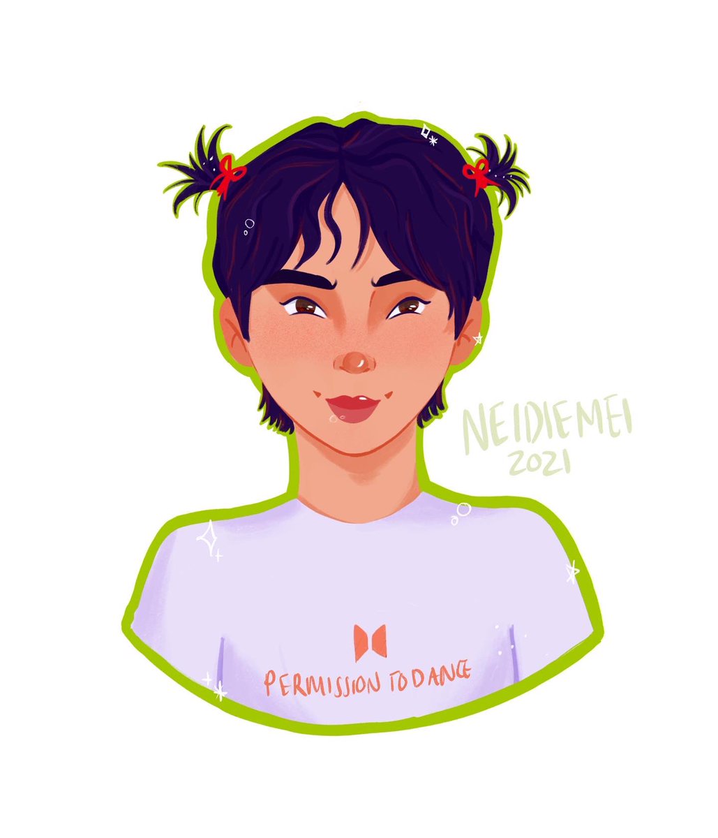 neidiemei's tweet photo. 🌷����🏻🍒🧸

#seokjin #jin #bts #방탄소년단 #btsfanart #ptd https://t.co/jvZS5MLPjV