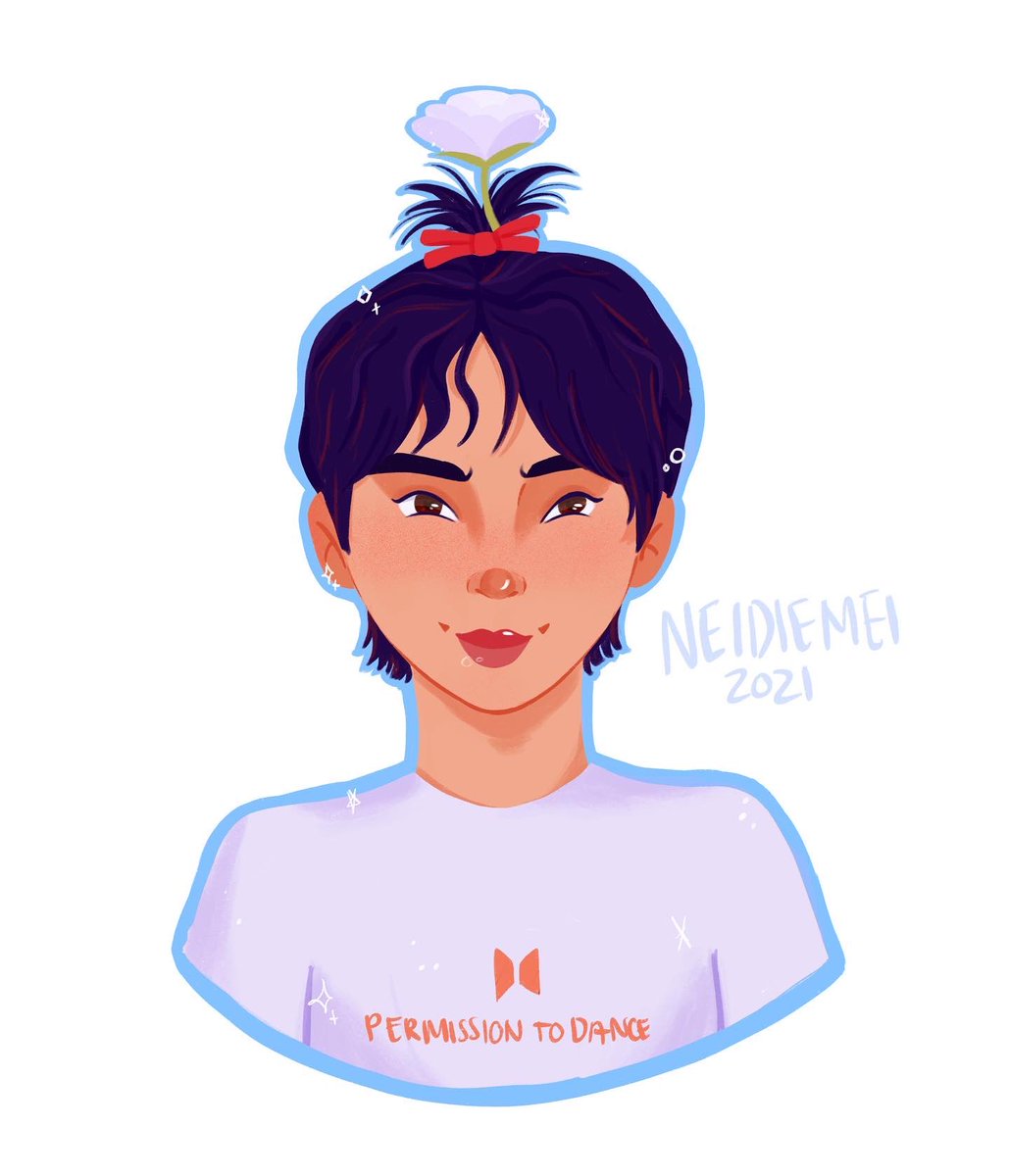 neidiemei's tweet photo. 🌷����🏻🍒🧸

#seokjin #jin #bts #방탄소년단 #btsfanart #ptd https://t.co/jvZS5MLPjV